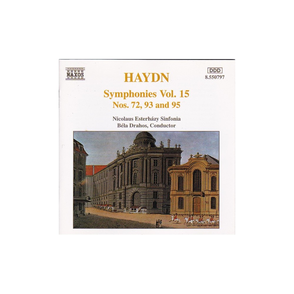 HAYDN - Drahos - Symphonie n°72 en ré majeur Hob.I:72